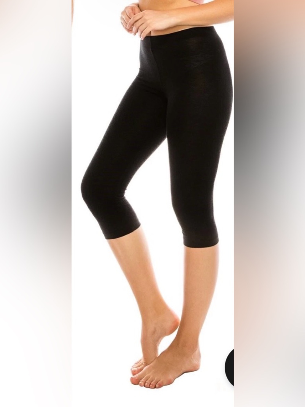 NWT  High Waist Capri Leggings